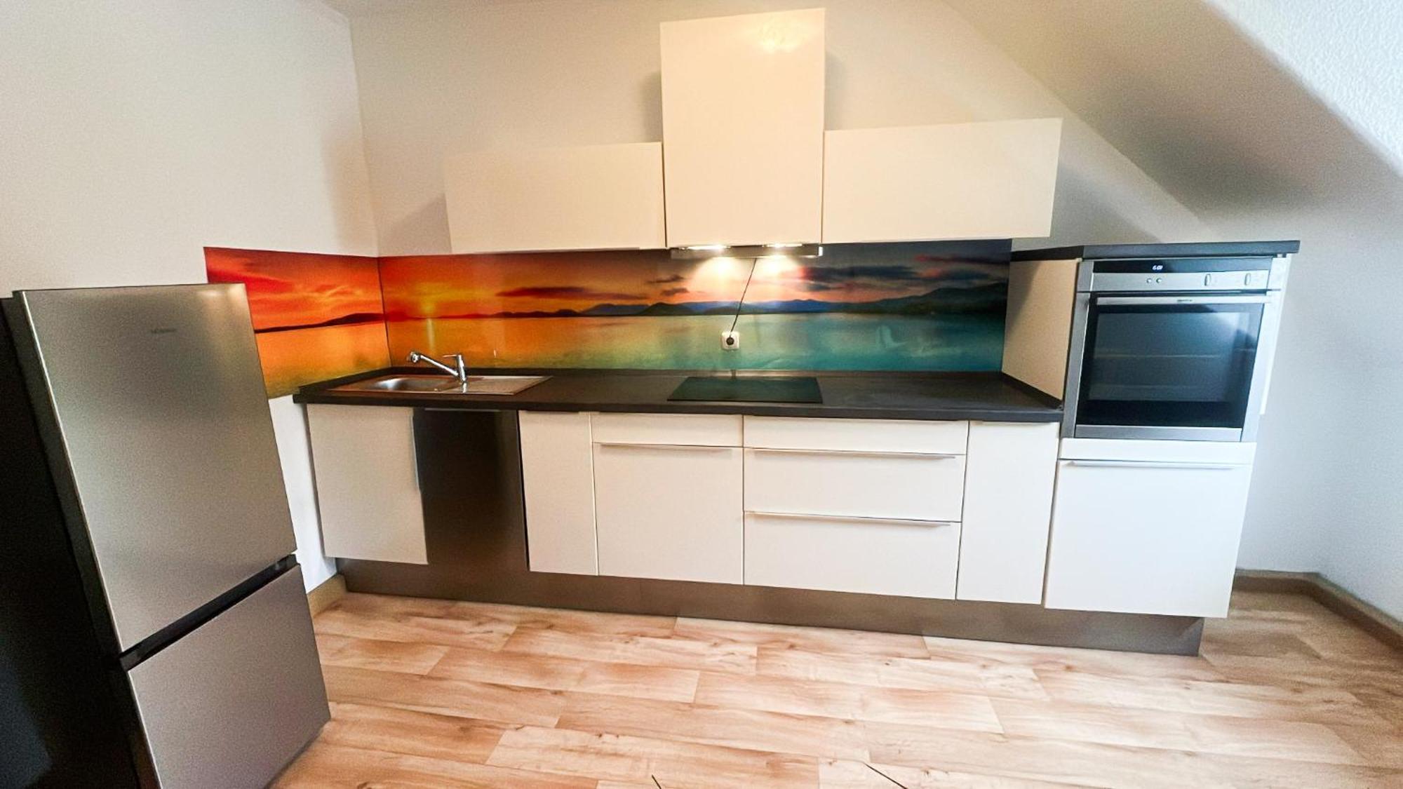 Grosse & Voll Ausgestattete Apartments, Studios, Doppelzimmer, Workspace, Parkplatz, Netflix, Prime & Schnelles Wifi In Ruhiger Lage Mit Garten 루돌슈타트 객실 사진